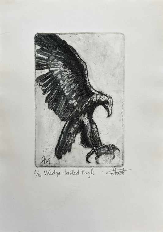 Margarita Iakovleva - Wadged-Tailed Eagle [Print 2/10]